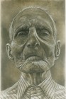 Dino e l�ombra 1 disegno e tempera su carta 41,5x27 2005