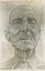 Dino e l�ombra 2 disegno e tempera su carta 41,5x27 2005