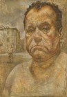 Il visionario olio su tavola 63x44 2000