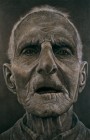Il volto del grande nonno 4 tecnica mista su tavola 172x112 2005