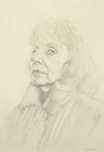 La zia disegno su carta 55x31 2000