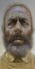 L�uomo con la barba olio su tavola 120x60 2008