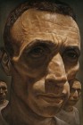 L�uomo delle ombre olio su tavola 148x100 2004
