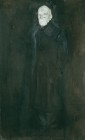 L�uomo tatuato tempera su tavola 175x79 1999