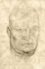 Ritratto virile disegno su carta 10x14 1997