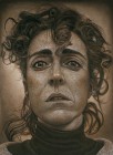 Volto-ombra 2 (o La Betta) olio su tavola 67x49 2005